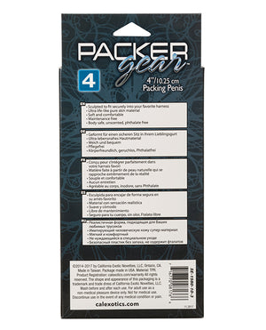 Packer Gear Packer Gear 4" Packing Penis - Brown - Image 2