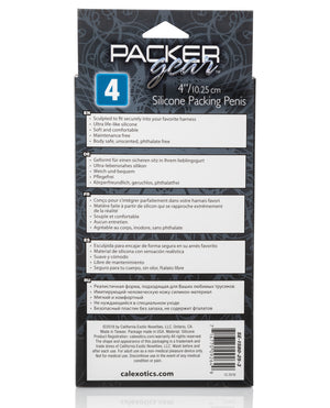 Packer Gear Packer Gear 4" Silicone Packing Penis - Tan