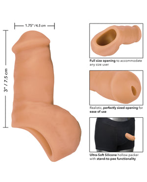 Packer Gear Packer Gear Ultra Soft Silicone STP - Tan - Image 5