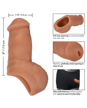 Packer Gear Packer Gear Ultra Soft Silicone STP - Brown - Image 3