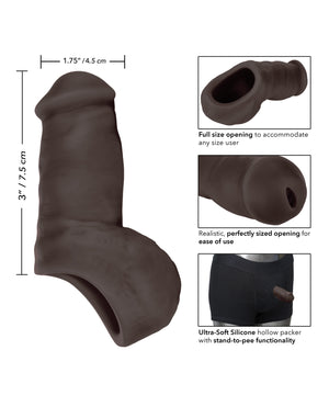 Packer Gear Packer Gear Ultra Soft Silicone STP - Black - Image 3