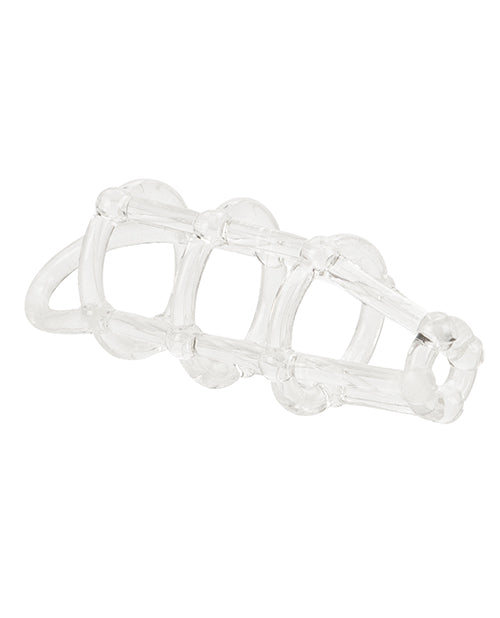Extensions Cock Cage Enhancer - Clear - Image 2