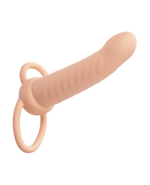 Performance Maxx Performance Maxx Rechargeable Ribbed Dual Penetrator - Ivory - Image 3