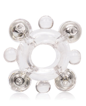 Basic Essentials Basic Essentials Enhancer Ring w/Beads - Clear - Image 4