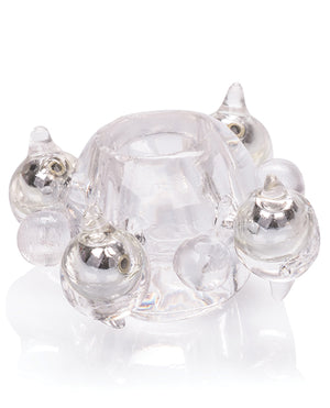 Basic Essentials Basic Essentials Enhancer Ring w/Beads - Clear - Image 3