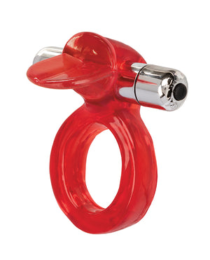 Couple's Enhancers Wireless Clit Flicker - Red - Image 2