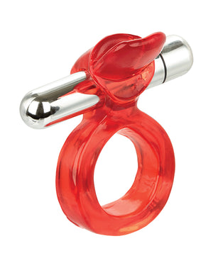Couple's Enhancers Wireless Clit Flicker - Red - Image 3