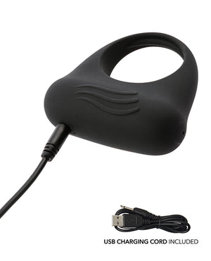 Couple's Enhancers Lovers Silicone Arouser - Black