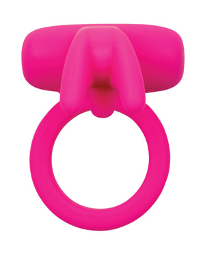Couple's Enhancers Silicone Rechargeable Triple Clit Flicker - Pink - Image 4