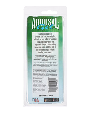 California Exotic Novelties Arousal Gel - .25 oz Mint - Image 3