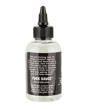 Fuck Sauce Fuck Sauce Water Based Lubricant - 4 oz - Image 2