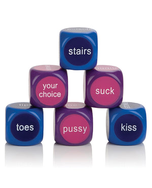 California Exotic Novelties Hot &amp; Spicy Party Dice - Image 2