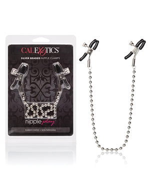 Nipple Play Nipple Play Silver Beaded Nipple Clamps