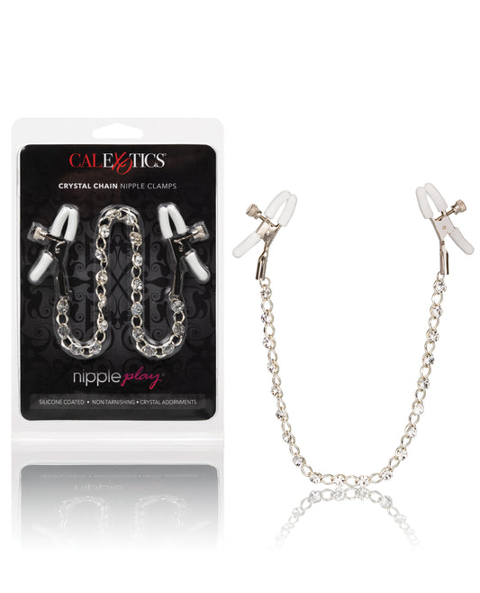 Nipple Play Nipple Play Crystal Nipple Clamps - Clear
