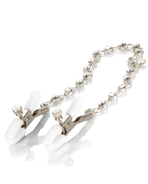 Nipple Play Nipple Play Crystal Nipple Clamps - Clear - Image 3