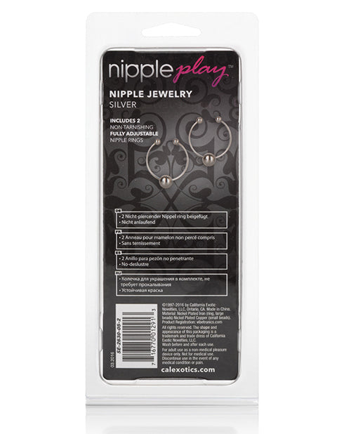 Nipple Play Nipple Play Nipple Jewelry - Silver - Image 2
