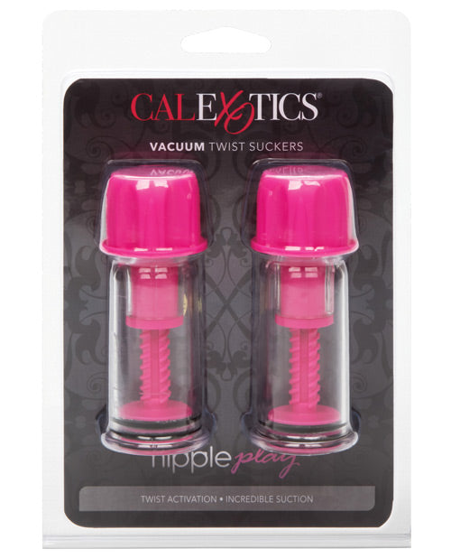 Nipple Play Nipple Play Vacuum Twist Suckers - Pink