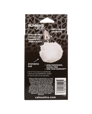 Running Wild Running Wild White Bunny Tail Anal Probe - Image 3
