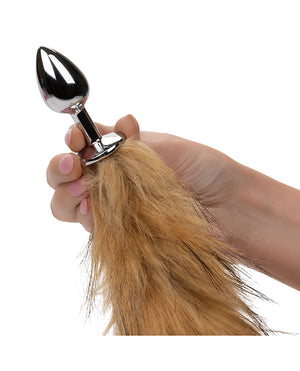 Running Wild Running Wild Brown Tail Metallic Anal Probe - Image 2