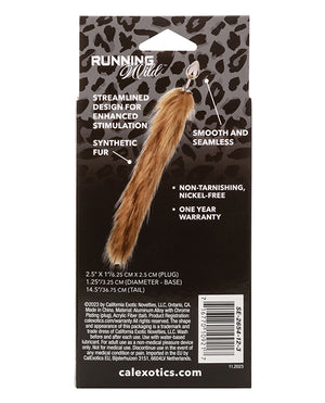 Running Wild Running Wild Brown Tail Metallic Anal Probe - Image 4