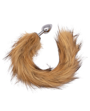 Running Wild Running Wild Brown Tail Metallic Anal Probe - Image 5
