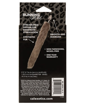 Running Wild Running Wild Grey Tail Metallic Anal Probe - Image 4