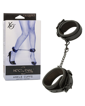 Nocturnal Nocturnal Collection Adjustable Ankle Cuffs - Black