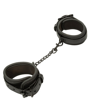 Nocturnal Nocturnal Collection Adjustable Ankle Cuffs - Black - Image 5