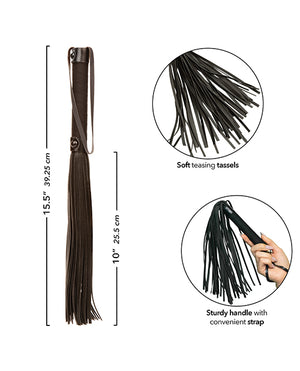 Nocturnal Nocturnal Collection Flogger - Black - Image 3