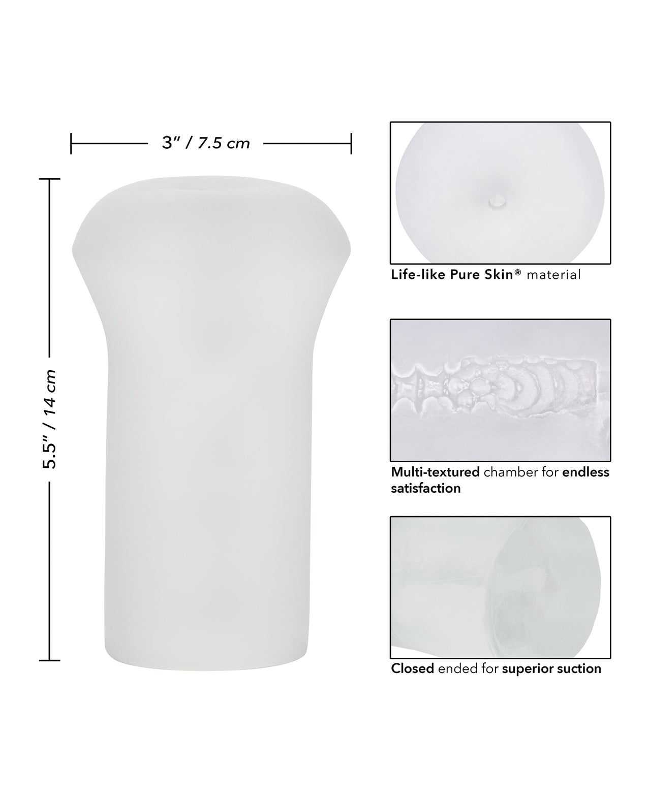 Boundless Boundless Stroker - Frost