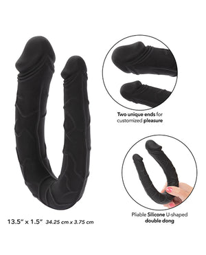 Boundless Boundless AC/DC Double Dong - Black - Image 5