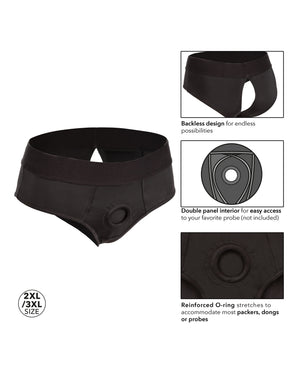 Boundless Boundless Backless Brief 2XL/3XL - Black - Image 5