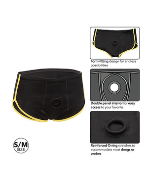 Boundless Boundless Boxer Brief - Black/Yellow S/M - Image 4