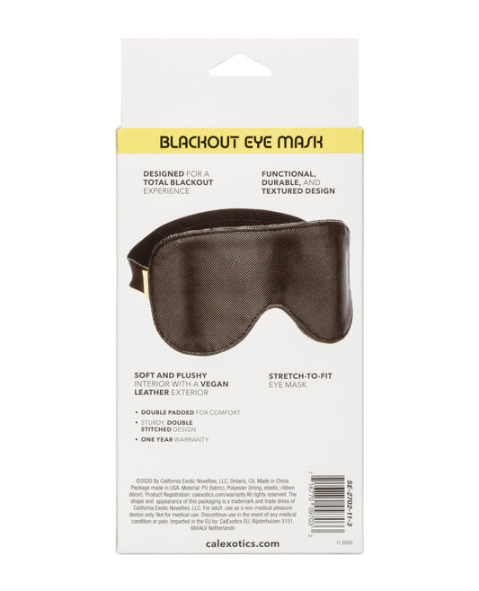 Boundless Boundless Blackout Eye Mask - Black