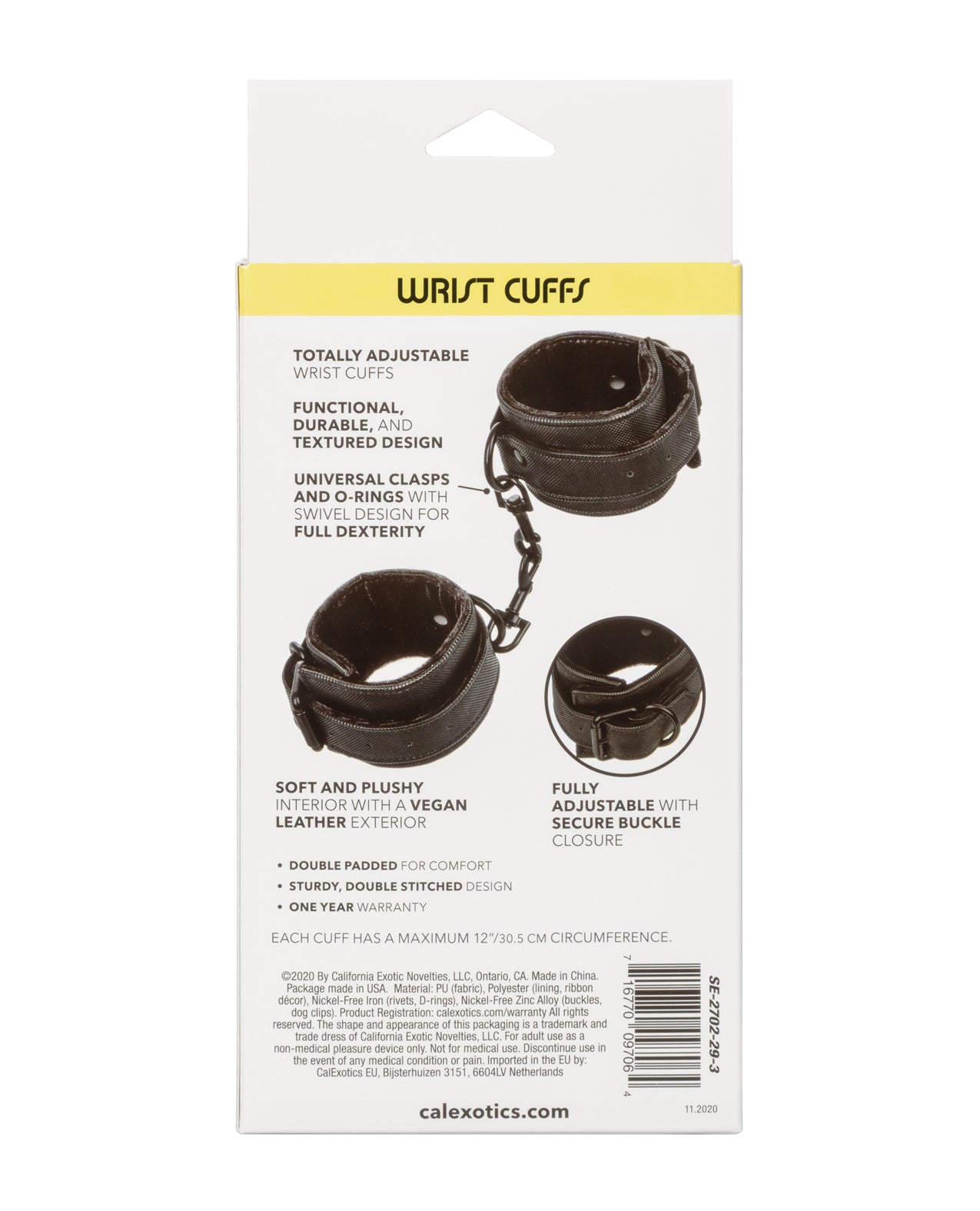 Boundless Boundless Wrist Cuffs - Black
