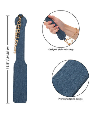 Ride 'Em Ride 'Em Premium Denim Collection Paddle - Image 4