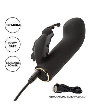 Raven Raven Butterfly G-Spot Vibrator - Black - Image 5