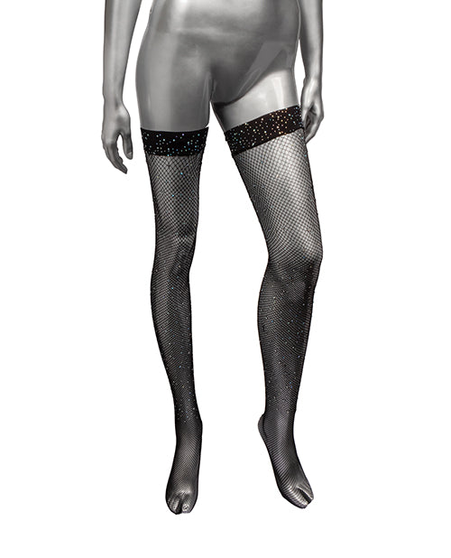 Radiance Radiance Thigh High Stockings - Black Plus Size - Image 2
