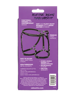 Euphoria Euphoria Collection Plus Size Riding Thigh Harness - Image 5