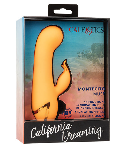 California Dreaming California Dreaming Montecito Muse Dual Stimulation Vibe - Orange - Image 2