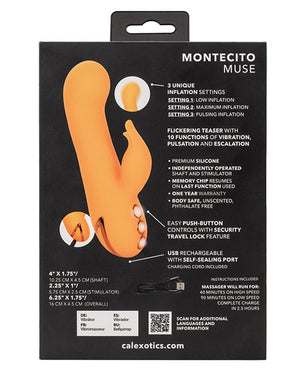 California Dreaming California Dreaming Montecito Muse Dual Stimulation Vibe - Orange - Image 3