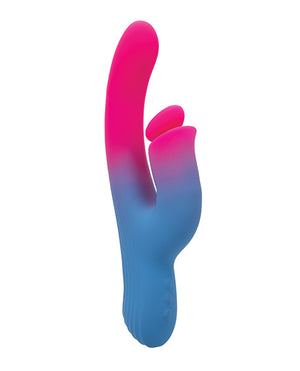 Elation Thrusting Dual Stimulator - Blue/Pink - Image 3