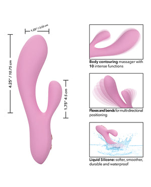 Contour Contour Zoie Flexible Dual Massager - Pink - Image 5