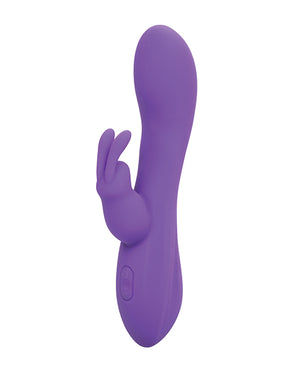 Flex Flex Bend &amp; Hold Double Rumbler Rabbit Massager - Purple - Image 2