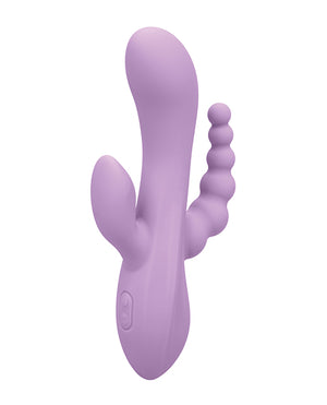 Flex Bend & Hold Triple Rumbler Triple Motor Massager - Purple - Image 2