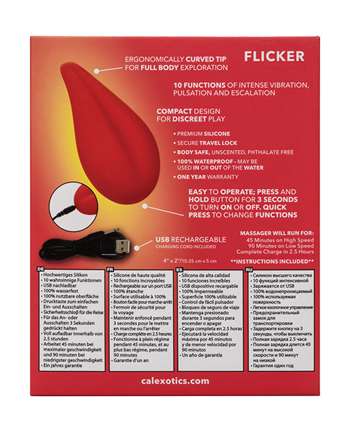 Red Hot Red Hot Flicker - Red