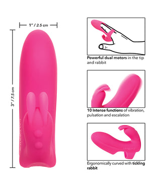 Mini Marvels Mini Marvels Silicone Marvelous Pleaser - Pink - Image 3