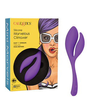 Mini Marvels Mini Marvels Silicone Marvelous Climaxer - Purple - Image 3
