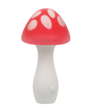 Naughty Bits Naughty Bits Muff Shroom Playful Massager - Red/White - Image 3