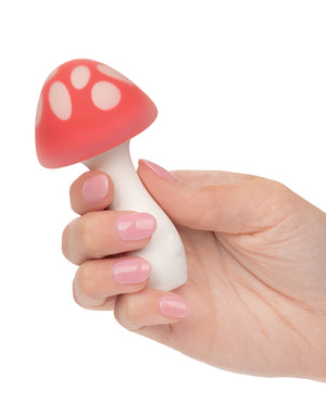 Naughty Bits Naughty Bits Muff Shroom Playful Massager - Red/White - Image 4